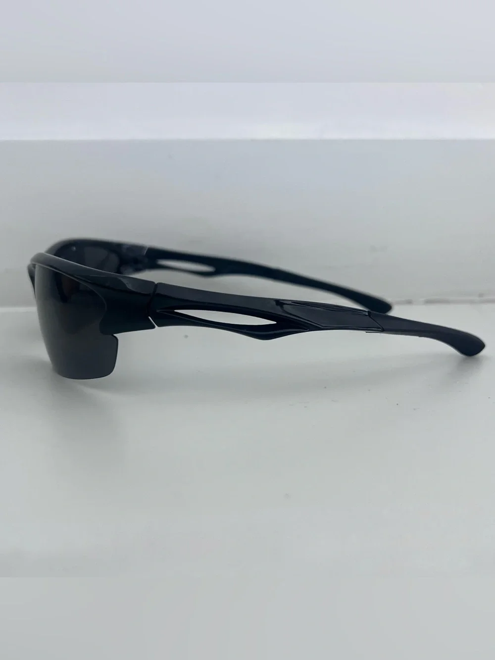Sunglasses black polarized sport cycling